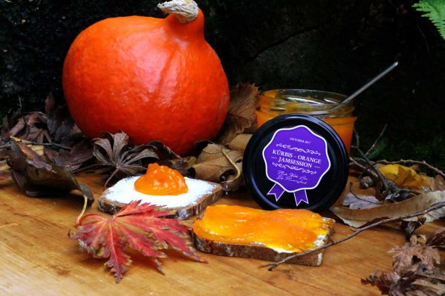 Kürbis-Orangen Marmelade - Nummyland